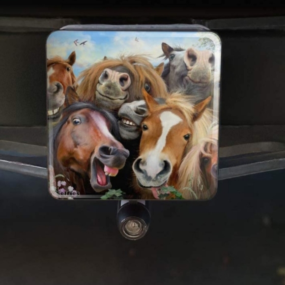 Other New Horse Hitch Cover Plug For 2 Receivers Poshmark